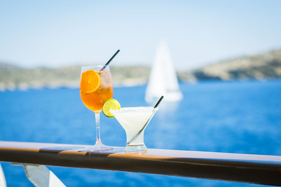 1 athens saronic swimming cruise with lunch unlimited wine Athens: Saronic Swimming Cruise With Lunch & Unlimited Wine