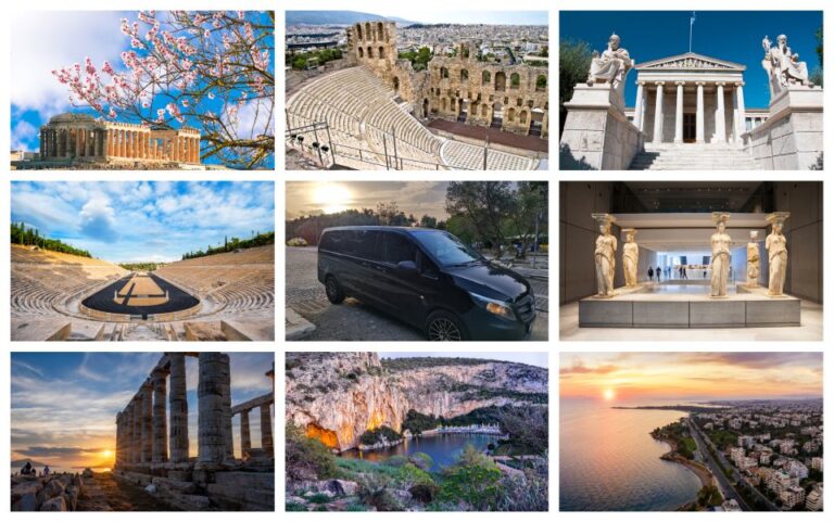 Athens:Private Day Tour to Athens, Sounio & Vouliagmeni Lake