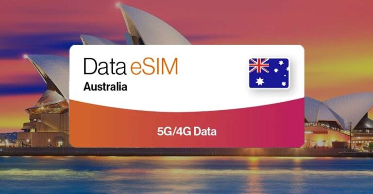 Australia: Tourist Esim Data Plan