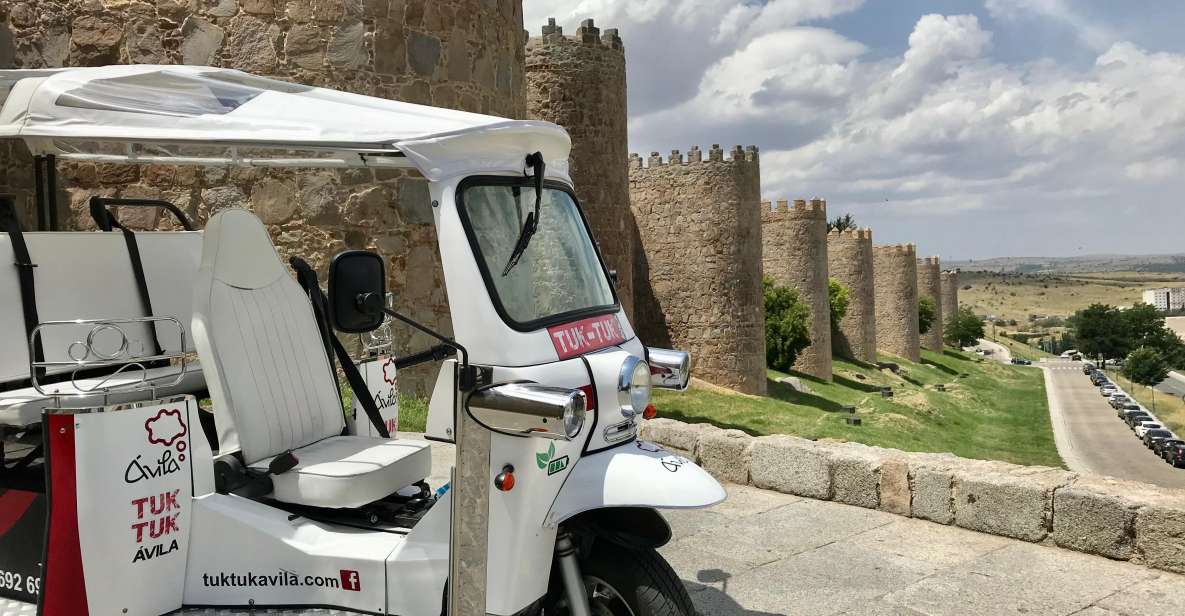 1 avila hop on hop off tuk tuk tour Ávila: Hop-on Hop-off Tuk Tuk Tour