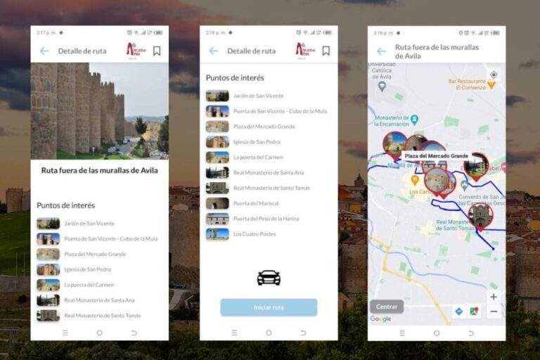 Avila Self-Guided Tour App With Multilingual Audio Guide