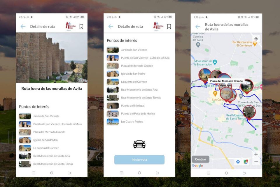 1 avila self guided tour app with multilingual audio guide Avila Self-Guided Tour App With Multilingual Audio Guide