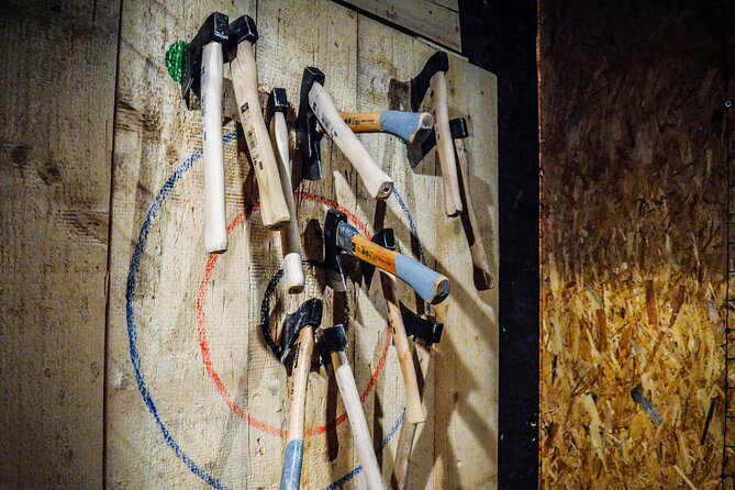 1 axe throwing with hotel transfers in krakow Axe Throwing With Hotel Transfers in Krakow