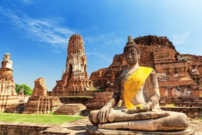 Ayutthaya Full Day Tour With Traditional Lunch by River Cruise (Grand Pearl)