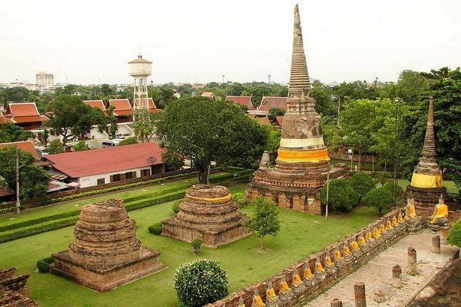 Ayutthaya Sunset Boat Ride and Famous Attractions Private