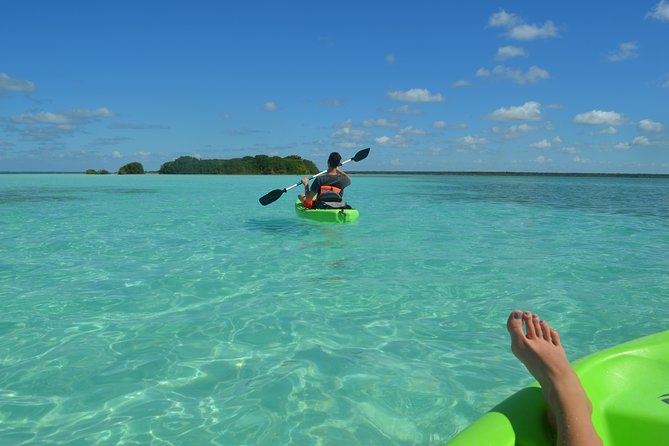 1 bacalar seven color lagoon and kayak adventure from costa maya Bacalar Seven Color Lagoon and Kayak Adventure From Costa Maya