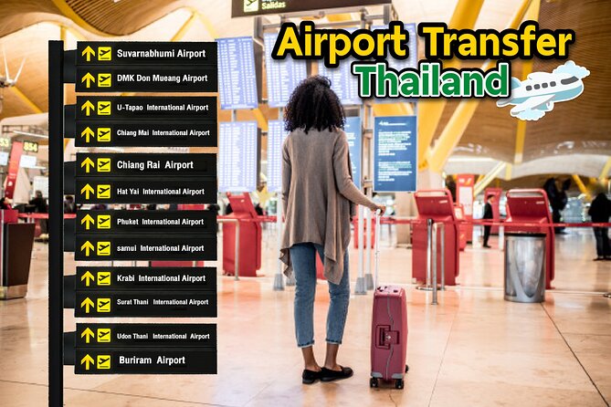 Bangkok Hotel Pick up to DMK Don Mueang Airpor ,Suvarabhumi Airport MAX 3PAX