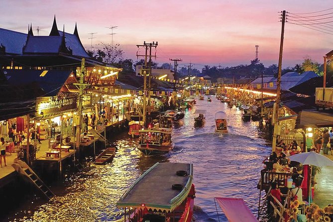 Bangkok Risky Market, Boat Riding & Amphawa Floating Market