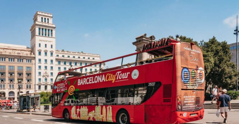 Barcelona: 15 or 48-Hour Hop-On Hop-Off Bus Tour