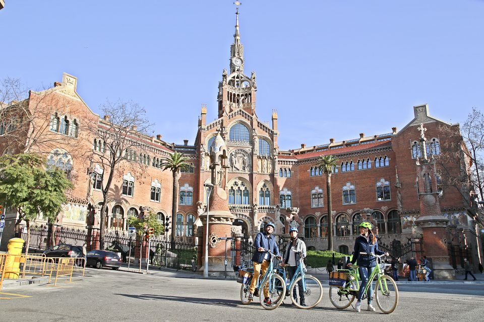 1 barcelona 2 5 hour on the trail of gaudi e bike tour Barcelona: 2.5-Hour On the Trail of Gaudí E-Bike Tour