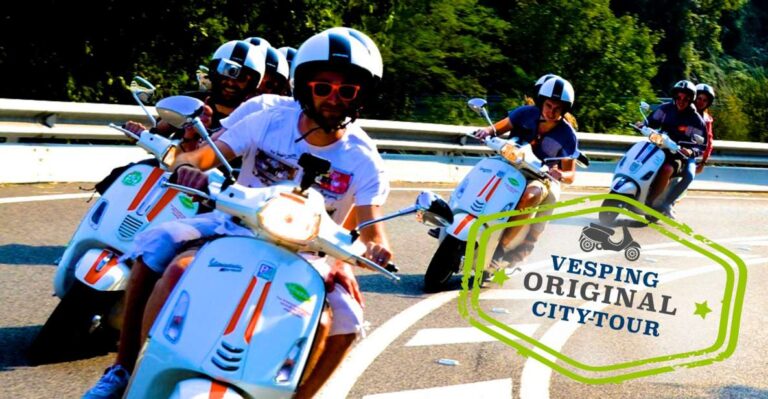 Barcelona: 4-Hour City Highlights Tour by Vespa Scooter