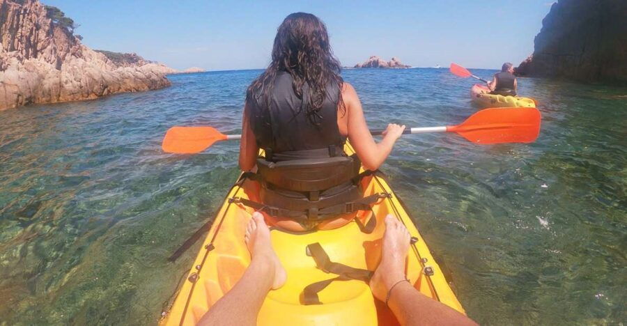 1 barcelona costa brava kayak and snorkel tour with lunch Barcelona: Costa Brava Kayak and Snorkel Tour With Lunch