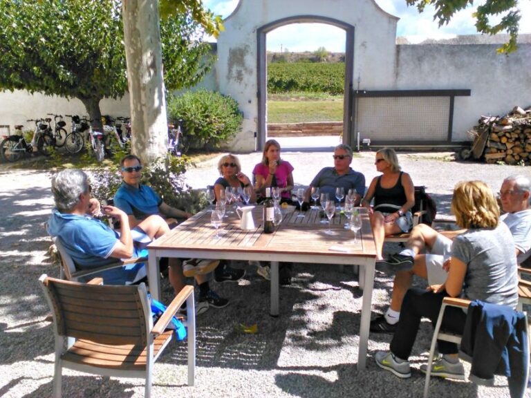 Barcelona: Guided Half-Day Wine and Electric Bike Tour