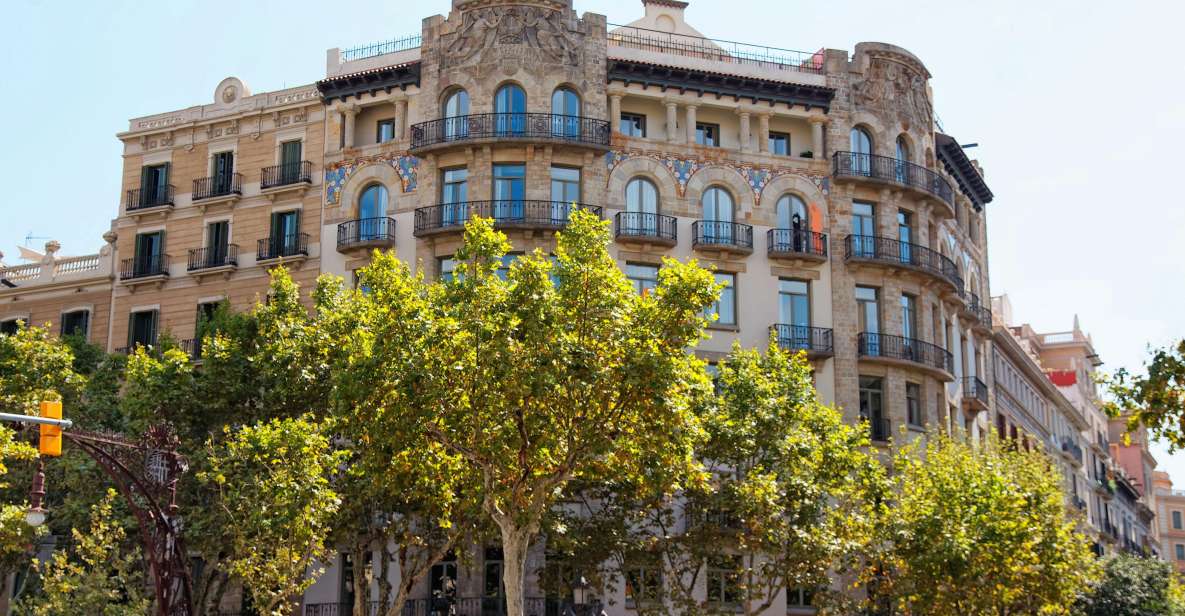 Barcelona: Private Architecture Tour With a Local Expert - Experience Highlights and Learning Points