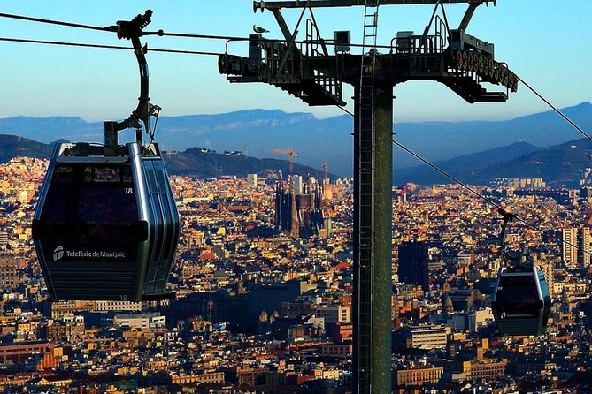 Barcelona Private Family Tour : Montjuïc, Fundació Miró & Parks (All Included)