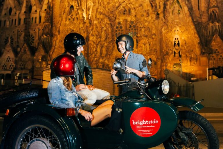 Barcelona: Tapas and Sidecar Motorcycle Tour