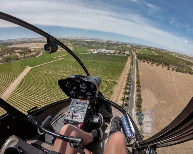 Barossa Valley: 30 Minute Scenic Helicopter Flight