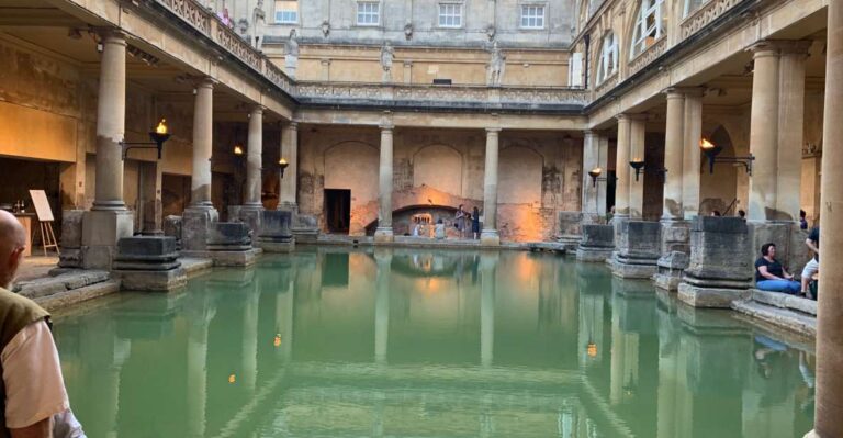 Bath: Guided City Walking Tour With Entry to the Roman Baths