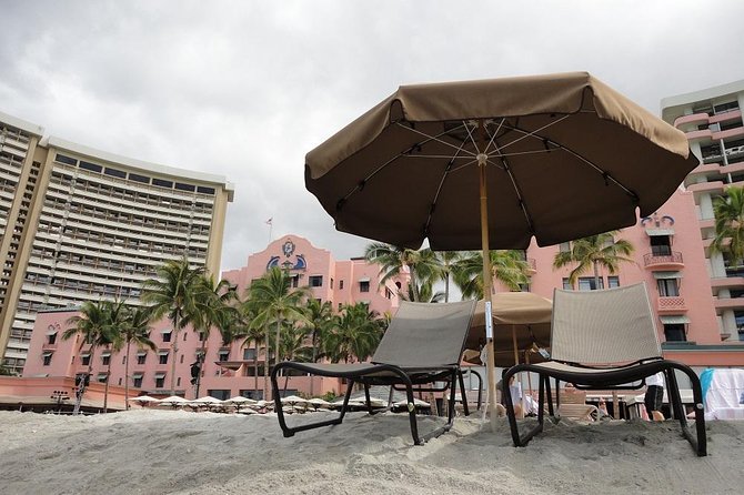 Beach Umbrella and Chair Set Rental