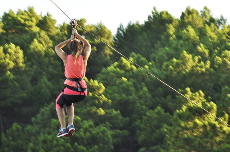 Benidorm: Ziplines at Alicante Forestal Park