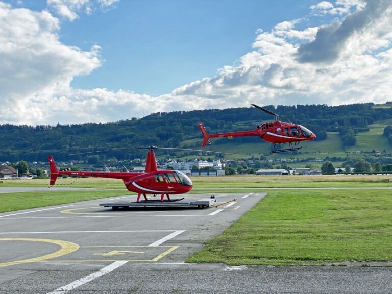 Bern: Private Stockhorn Mountain Helicopter Flight