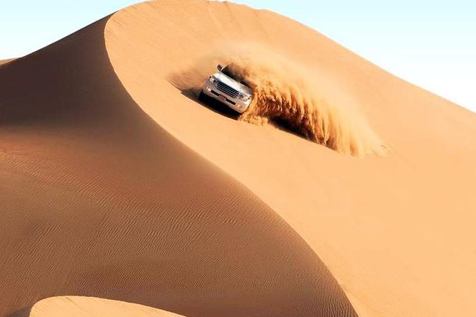 Best Dubai Desert Safari- Quad Biking & Dun Bashing & Sand Boarding With BBQ
