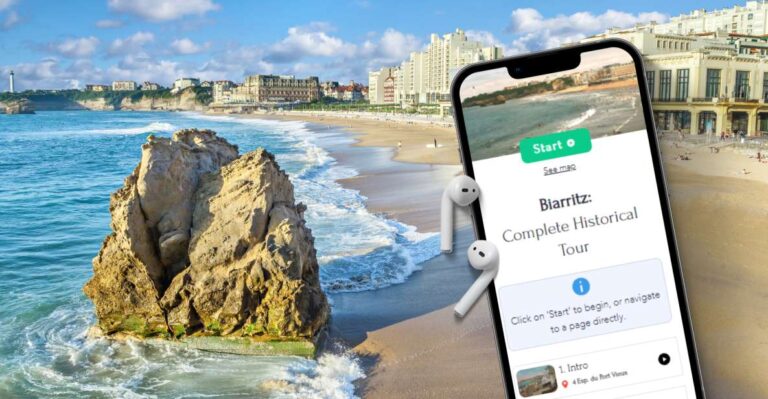 Biarritz: Complete Self-Guided Audio Tour on Your Phone