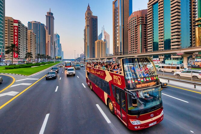 Big Bus Tours Dubai – Hop On Hop Off Dubai Beach Tour