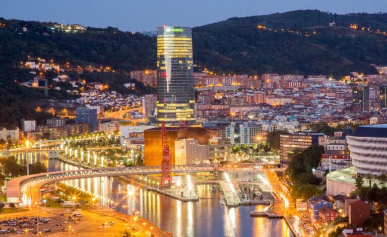 Bilbao & Guggenheim Museum From Vitoria