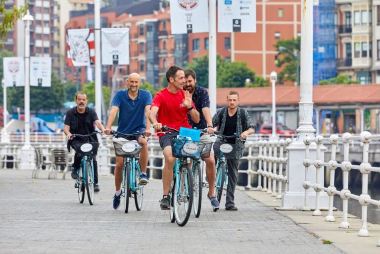 Bilbao: Guided Highlights Small Group E-Bike Tour