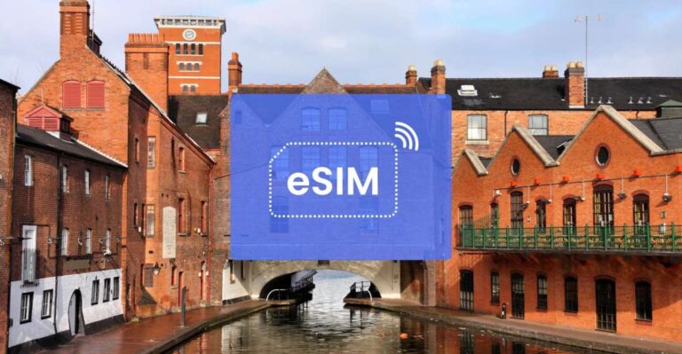 Birmingham: Uk/ Europe Esim Roaming Mobile Data Plan