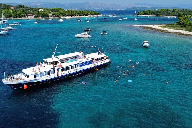 1 blue lagoon shipwreck and trogir with lunch and drink Blue Lagoon, Shipwreck, and Trogir With Lunch and Drink