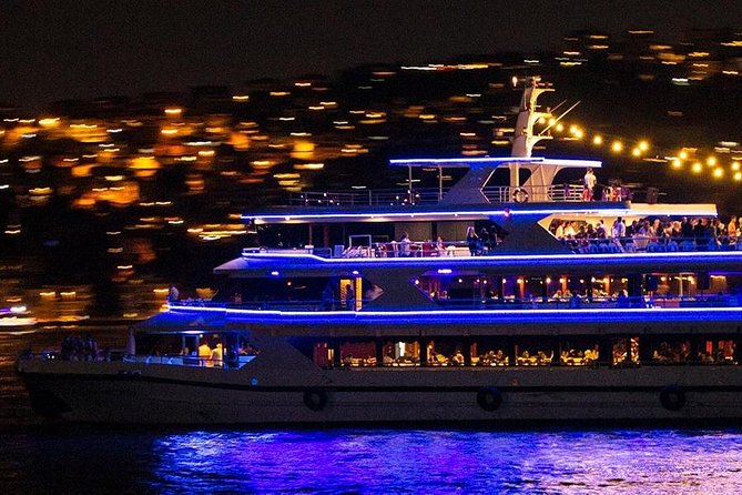 Bosphorus Dinner Cruise & Authentic Turkish Night Shows Pick-up Included