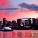 1 boston sunset skyline cruise with commentary Boston: Sunset Skyline Cruise With Commentary