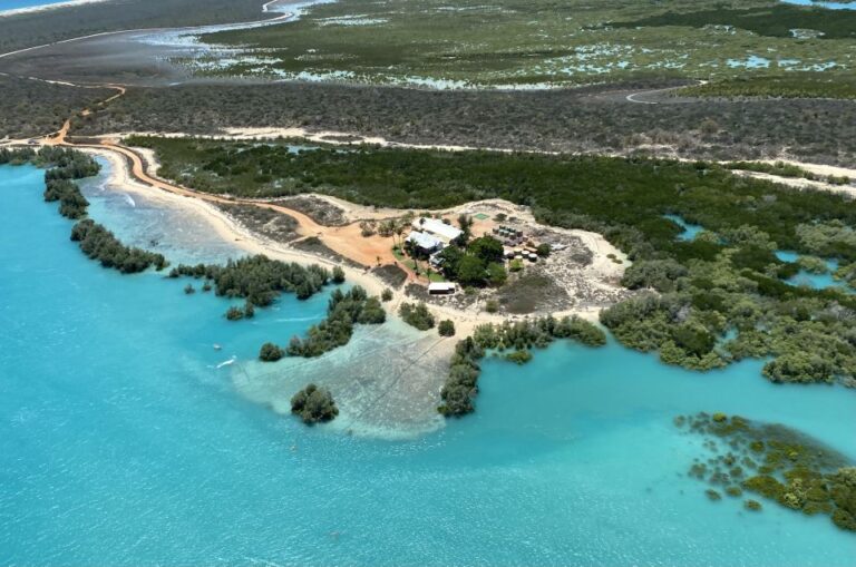 Broome: Helicopter Flight and Willie Creek Pearl Farm Tour