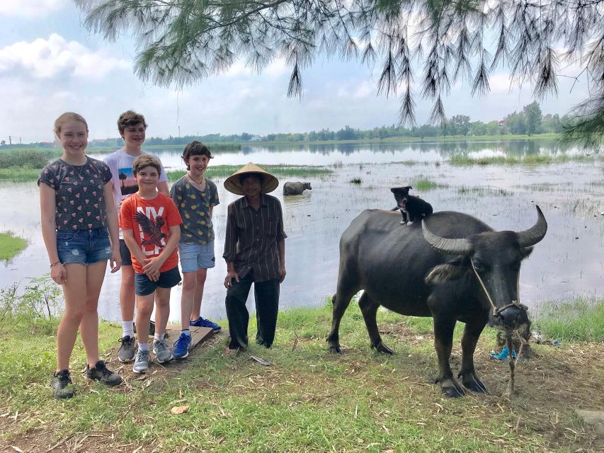 Buffalo Riding, Basket Boat and Cooking Class: Hoian/Da Nang