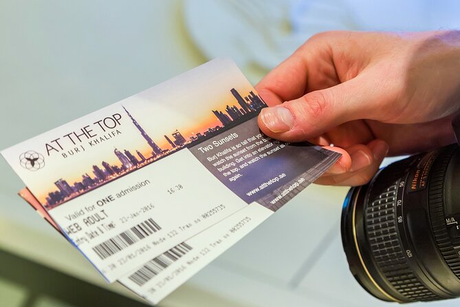 Burj Khalifa Observation Deck Tickets for 124th Floor & 125 Floor