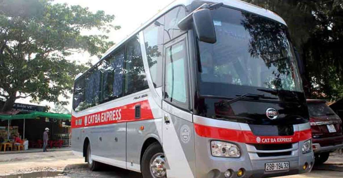 1 bus transfer from cat ba to hanoi Bus Transfer From Cat Ba to Hanoi