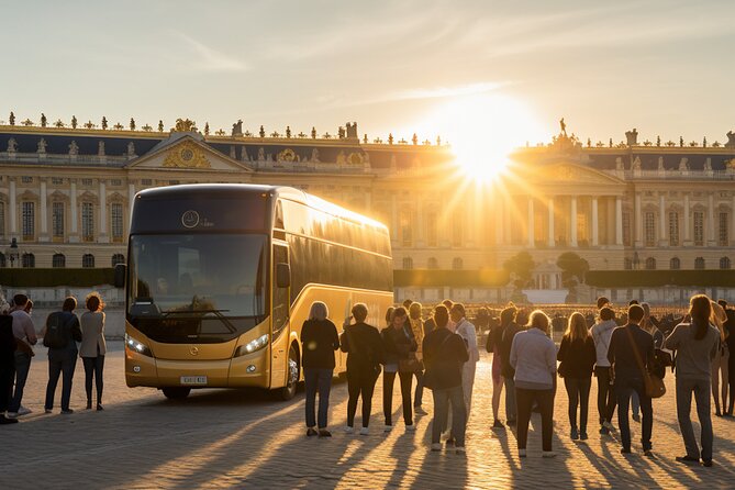 Bus Transfer : Paris to the Palace of Versailles Round-Trip