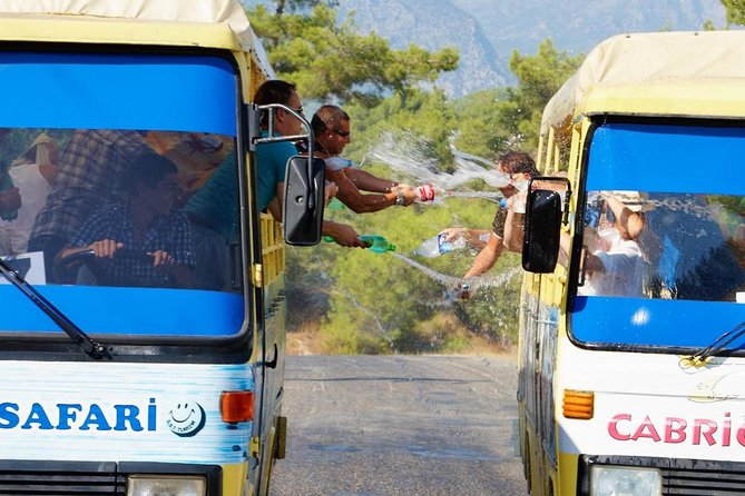 Cabrio Bus Safari at the Taurus Mountains From Side
