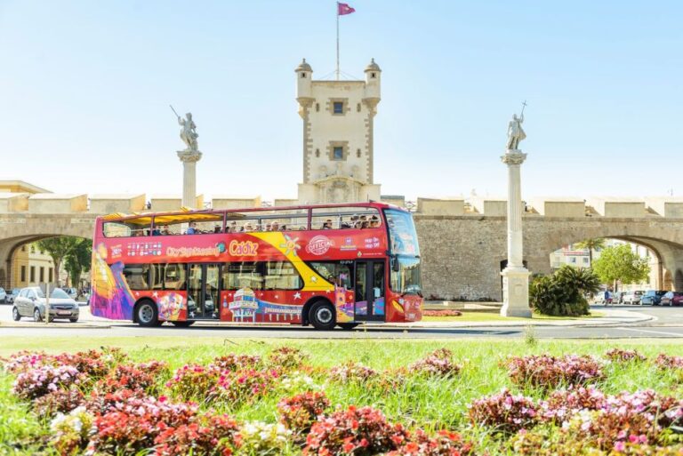 Cadiz: City Sightseeing Hop-On Hop-Off Bus Tour