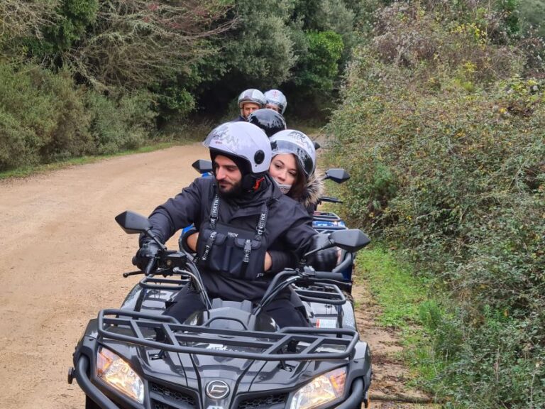 Cagliari: Waterfalls Quad-Atv Adventure From Domus De Maria