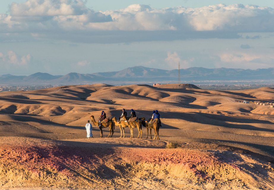 1 camel ride in agafay desert at sunset 2 Camel Ride in Agafay Desert at Sunset