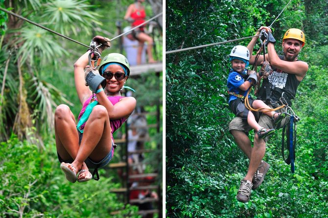 Cancun Combo Tour: Zipline and Off-Road Buggy Adventure