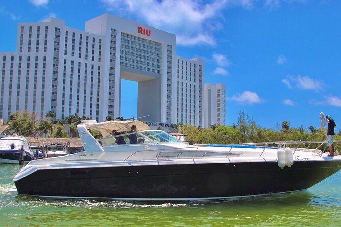 1 cancun yachts rental beatiful yacht 46ft 15 pax max 25p6 Cancun YACHTs Rental BEATIFUL YACHT 46FT, 15 PAX MAX 25P6