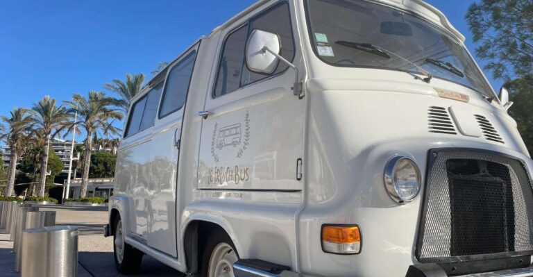 Cannes 2 Hours : Privat City Tour in a French Vintage Bus