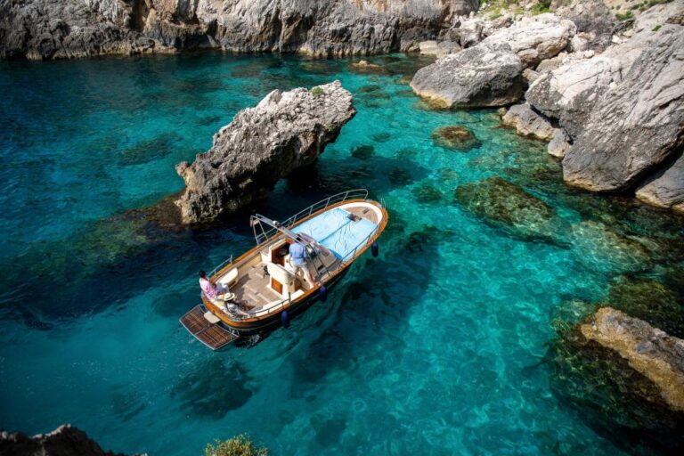 Capri: Half-Day Private Customizable Cruise With Snorkeling