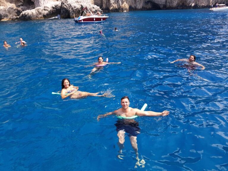 Capri: Private Boat Tour From Sorrento