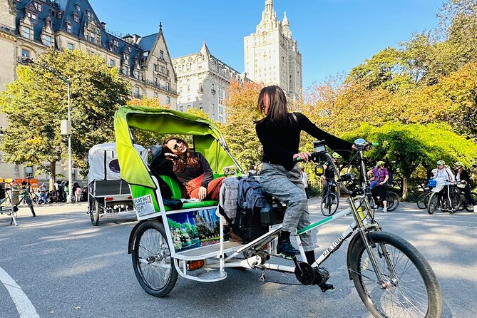 Central Park Highlights Pedicab Tour
