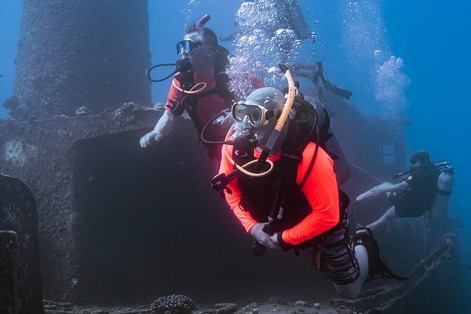 Certified Divers: Best 2-Tank Wrecks & Reef Boat Dive All Inclusive From Waikiki